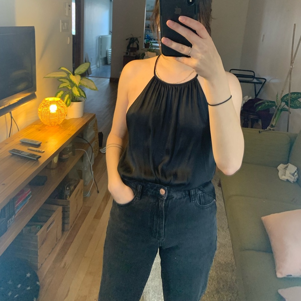 Black camisole